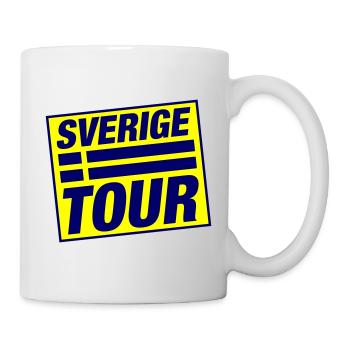 Drapeau du circuit de Suède - Mug blanc - blanc - Droite