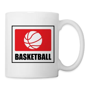 Basket Ball / Basketball / Basktet-Ball / Sport - Mug blanc - blanc - Droite