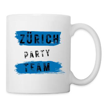 Équipe du Parti de Zurich - Mug blanc - blanc - Droite