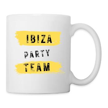 Ibiza Party Team - Tasse - Weiß - Rechts