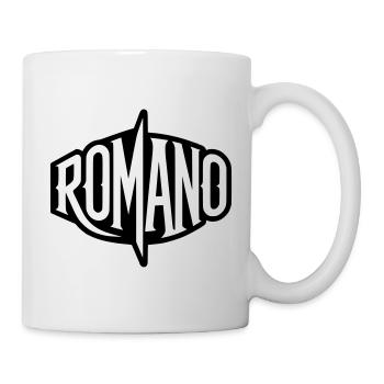 Romano - Romain ou emblème du nom - Mug blanc - blanc - Droite
