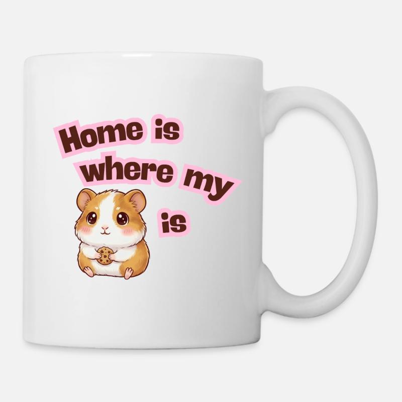 Home is where my Meerli is - Mug - white