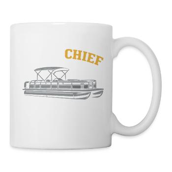 Pontoon Party Pontoon Crew Pontoon Boot - Tasse - Weiß - Rechts