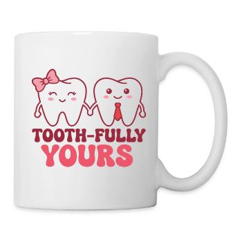 Couple Dental Assistant Dentist - Mug - white - Right