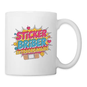 Pediatric Nurse Sticker Briber Pediatric Care - Mug - white - Right