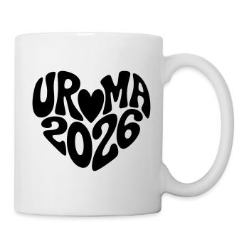 Uroma 2026 Herz Form - Tasse - Weiß - Rechts