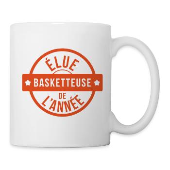 Elected Basketball Player of the Year - Mug - white - Right