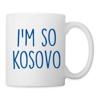 Kosovo - Tasse - Weiß - Rechts