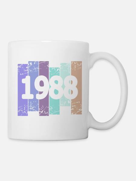 1988 - Tasse - Weiß