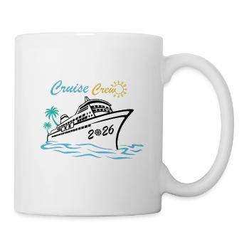 Des amis d’équipage de croisière assortis - Mug blanc - blanc - Droite