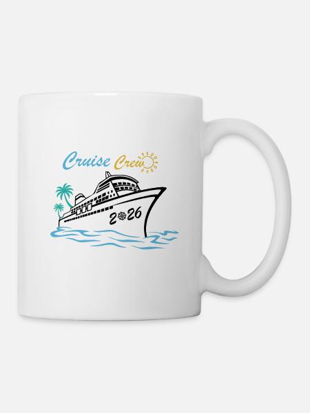 Passende Freunde der Kreuzfahrtcrew - Tasse - Weiß