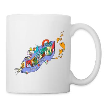 FUN_FUN_EXPRESS - Tasse - Weiß - Rechts