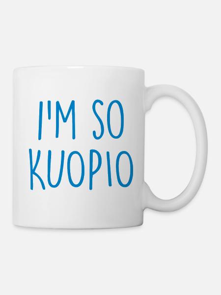 Kuopio Finland - Tasse - Weiß