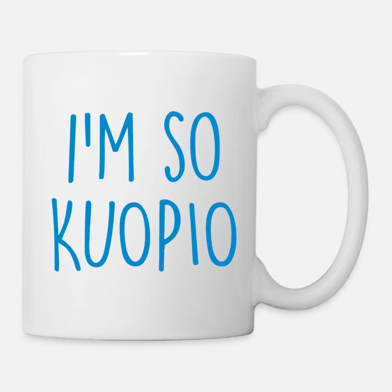 Kuopio Finland - Tasse - Weiß