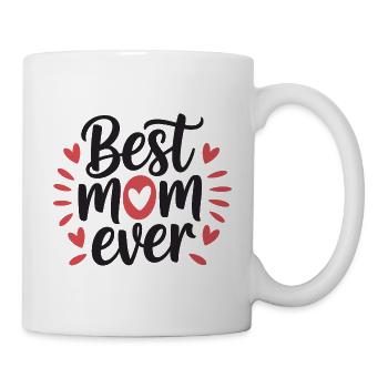 Die beste Mutter aller Zeiten - Tasse - Weiß - Rechts