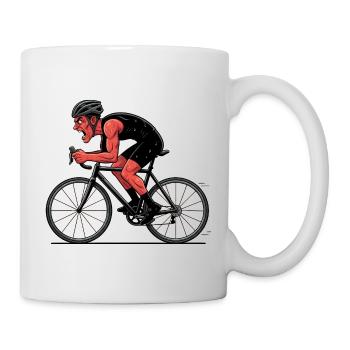 Vélo de route Vélo Vélo Sport Vélo VTT - Mug blanc - blanc - Droite