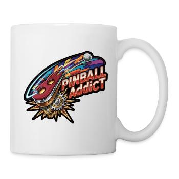 Pinball Addict Neon Burst - Mug - white - Right