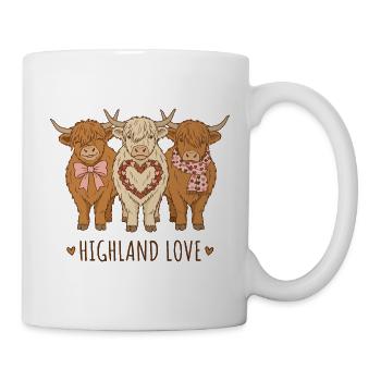 Highland Love - Tasse - Weiß - Rechts
