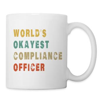 Der weltweit beste Compliance-Beauftragte - Tasse - Weiß - Rechts