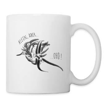 Nacktschnecke – little beauty - Tasse - Weiß - Rechts