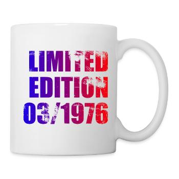 50e anniversaire Édition limitée 03/1976 - Mug blanc - blanc - Droite