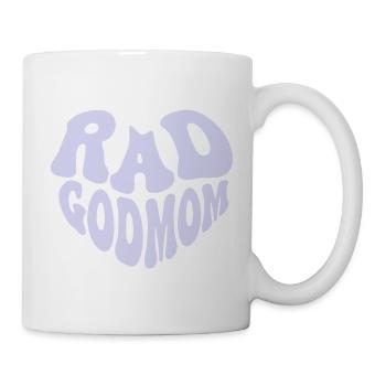 Rad Godmother - Retro Heart (Custom Color) - Mug - white - Right