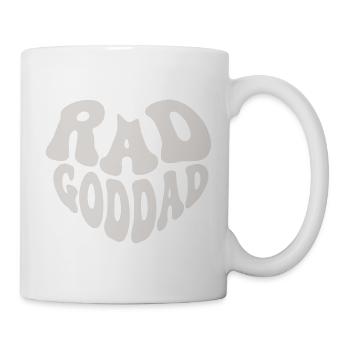 Rad Godfather - Vintage Heart (Custom Color) - Mug - white - Right