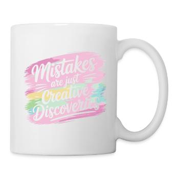 Découvertes créatives Motivation Design - Mug blanc - blanc - Droite