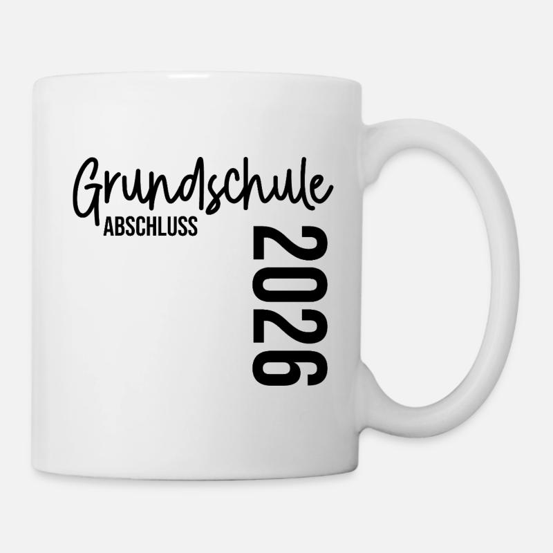 Abschluss Grundschule 2026 - Tasse - Weiß