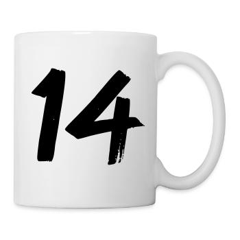 14 - Tasse - Weiß - Rechts