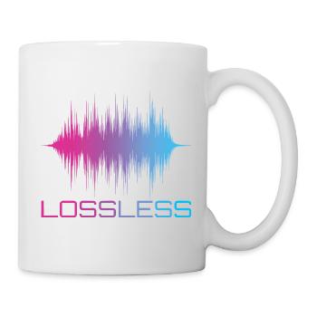 Verlustfreies Audioformat Audiophile Sound - Tasse - Weiß - Rechts
