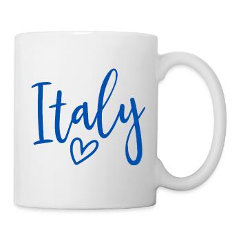 Italie – cœur de femmes, amour pour l’Italie - Mug blanc - blanc - Droite