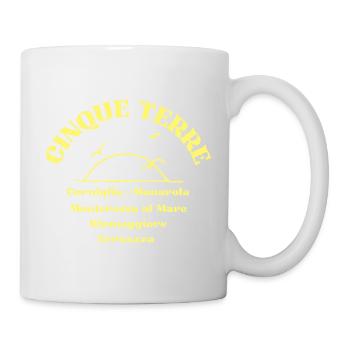 Cinque Terre Coastal Crest - Mug - white - Right