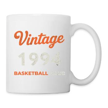 Vintage 1994 – Basketball Club Retro Birth Year - Mug - white - Right
