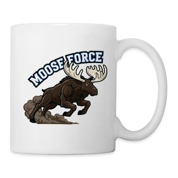 Moose Force Wildelch-Power - Tasse - Weiß - Rechts