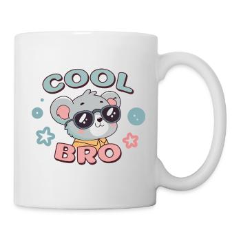 Koala Cool Bro Brille - Tasse - Weiß - Rechts