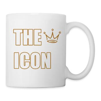 THE ICON – Bold Legendary Statement Design - Mug - white - Right