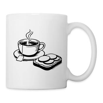 Tasse - Tasse - Weiß - Rechts