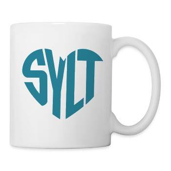 Sylt Coastal Logo Typo - Mug - white - Right