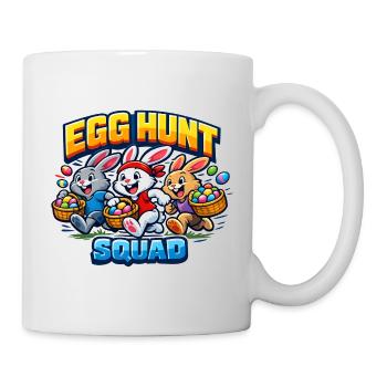 Egg Hunt Squad Kids Easter Easter Egg - Mug - white - Right