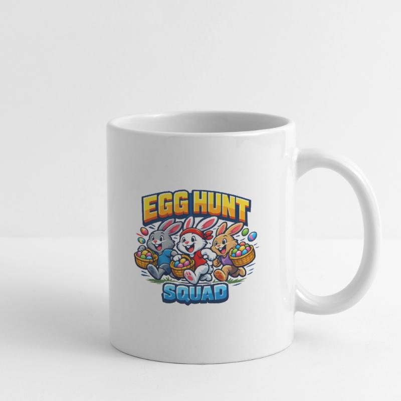 Egg Hunt Squad Kids Easter Easter Egg Mug