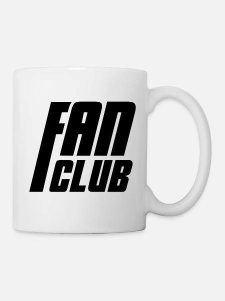 Fan Club - Tasse - Weiß