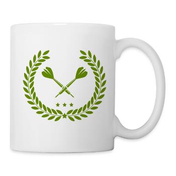 darts - Tasse - Weiß - Rechts