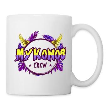 Mykonos Crew Bunt - Tasse - Weiß - Rechts