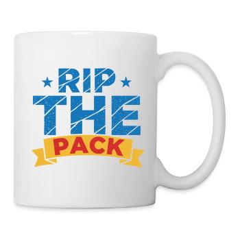 Pack d’extension de collectionneurs de cartes à collectionner Rip The Pack - Mug blanc - blanc - Droite