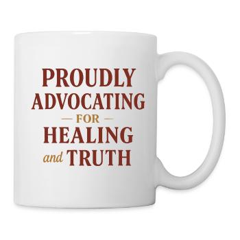Forensic Nurse Practitioner Healing & Truth - Tasse - Weiß - Rechts