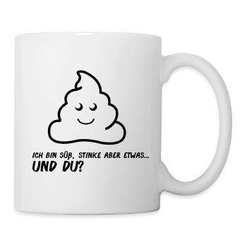 aa_spruch - Tasse - Weiß - Rechts
