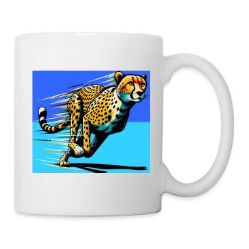 cheetah - Mug - white - Right