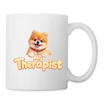 Pomeranian My Therapist - Mug - white - Right