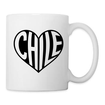 Chile Heart Typography - Mug - white - Right